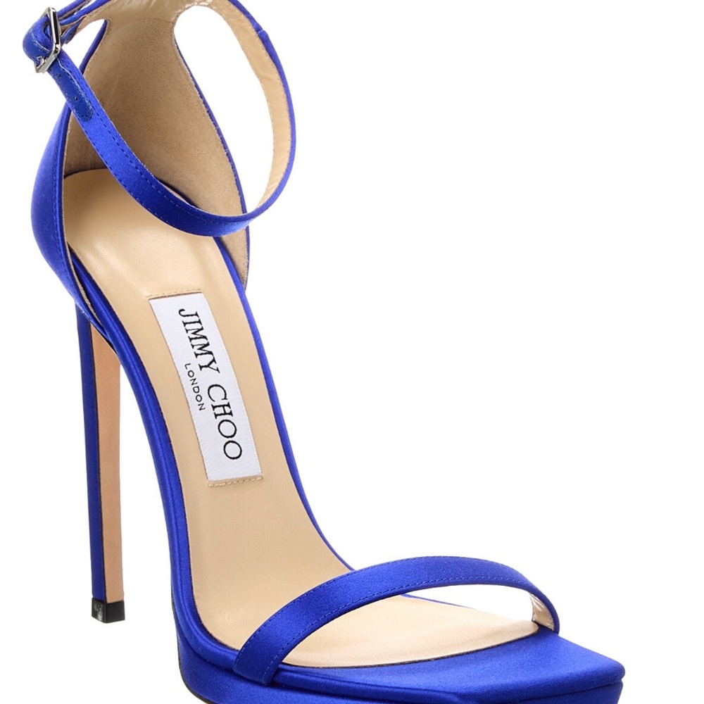 Jimmy Choo Alva 120MM Satin Sandal